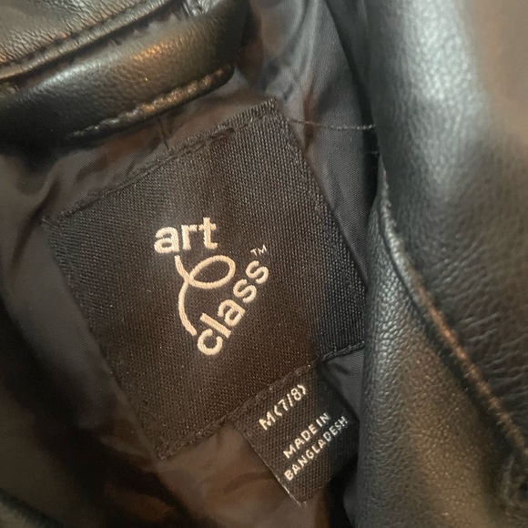 Art Class Faux Leather Jacket - Picture 2 of 3